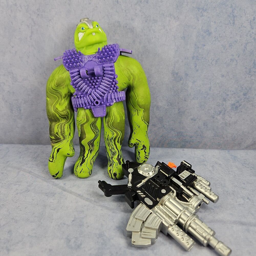 Intergalactic Vac Pac Man MEGA-DESTROYER HUMONGOR  '94 Stretch Armstrong's enemy